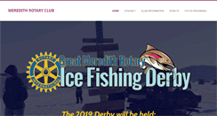 Desktop Screenshot of meredithrotary.com